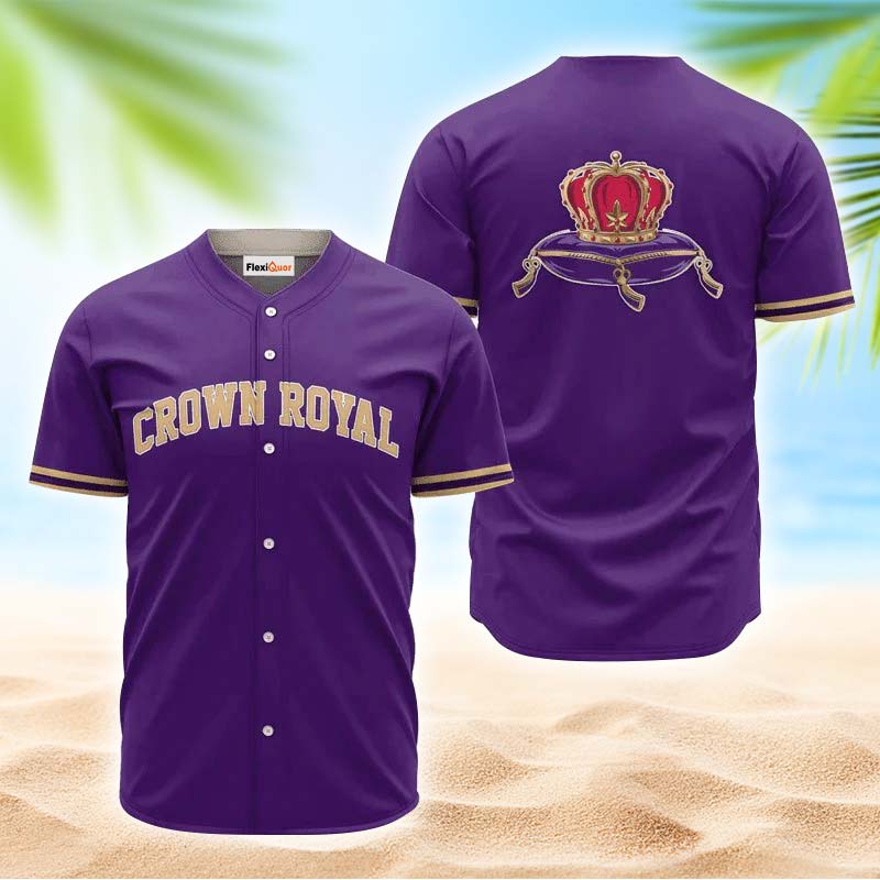 Crown Royal Purple Basic Jersey Shirt - Flexiquor.com