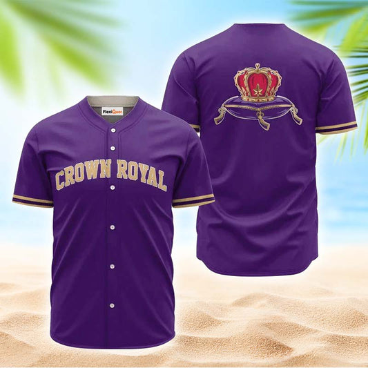 Crown Royal Purple Basic Jersey Shirt - Flexiquor.com