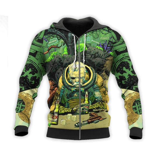 The Old Man Of Fear Agent Drink Dos Equis Hoodie & Zip Hoodie - Flexiquor.com