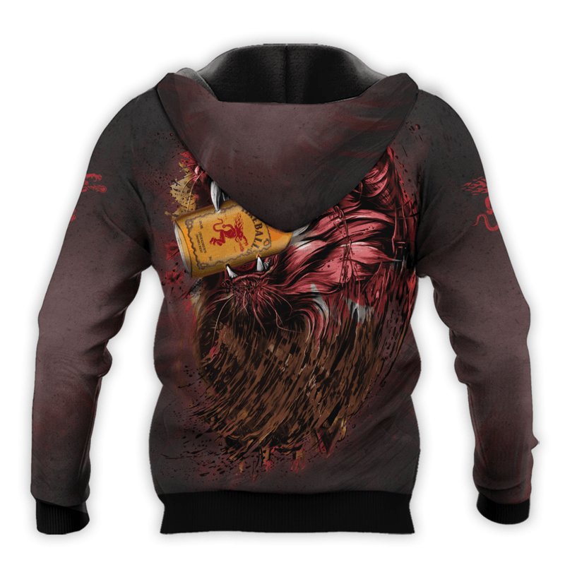 The Roaring Lion Fireball Hoodie & Zip Hoodie - Flexiquor.com