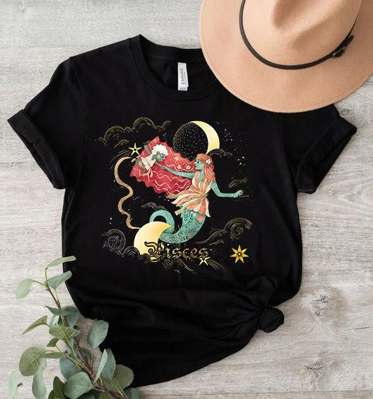 Flexiquor 12 Zodiac Signs Pisces T-Shirt 