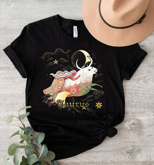 Flexiquor 12 Zodiac Signs Taurus T-Shirt