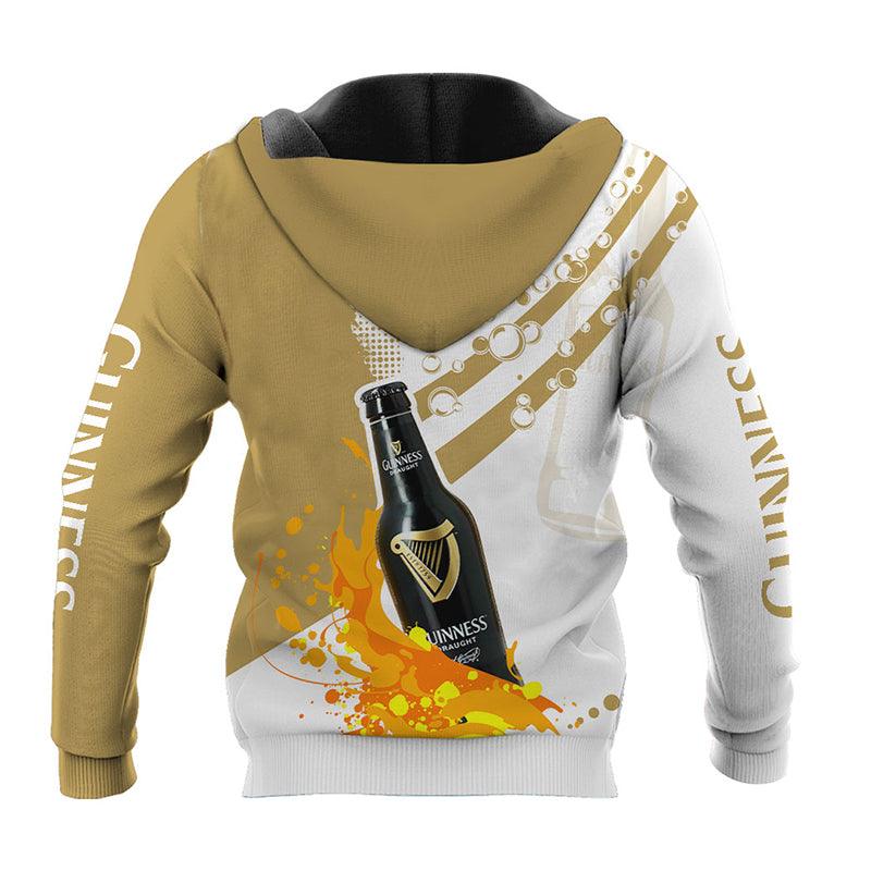 Funny Water Splash Guinness Beer Hoodie & Zip Hoodie