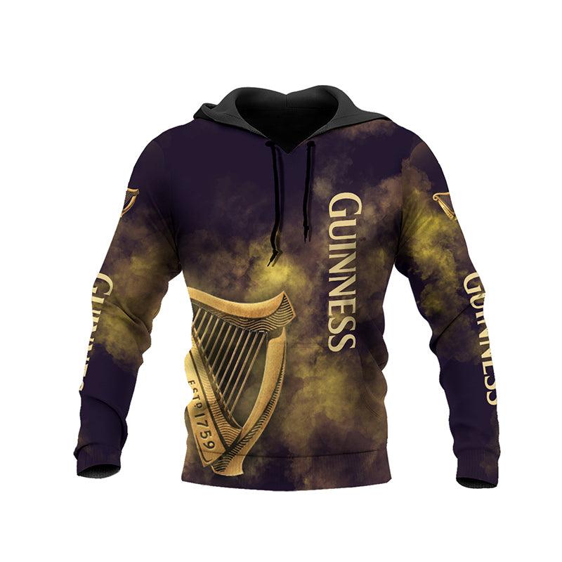 Guinness Colorful Smoke Hoodie & Zip Hoodie