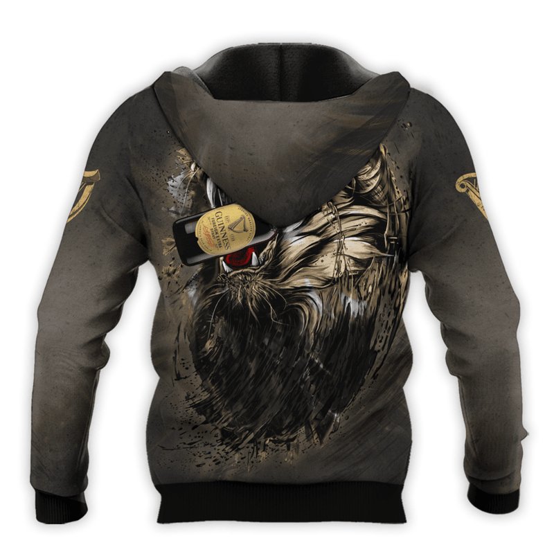 The Roaring Lion Guinness Hoodie & Zip Hoodie - Flexiquor.com