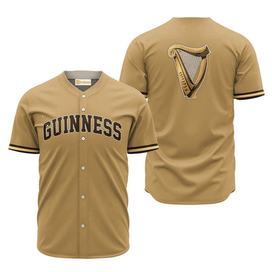 Guinness Gold Basic Jersey Shirt - Flexiquor.com