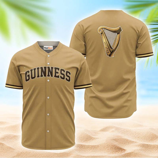 Guinness Gold Basic Jersey Shirt - Flexiquor.com