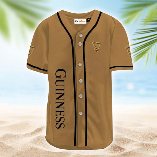Guinness Live Like A King Baseball Jersey - Flexiquor.com