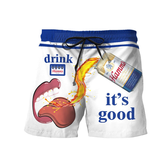 Let's Drink Hamm's Swim Trunks - Flexiquor.com