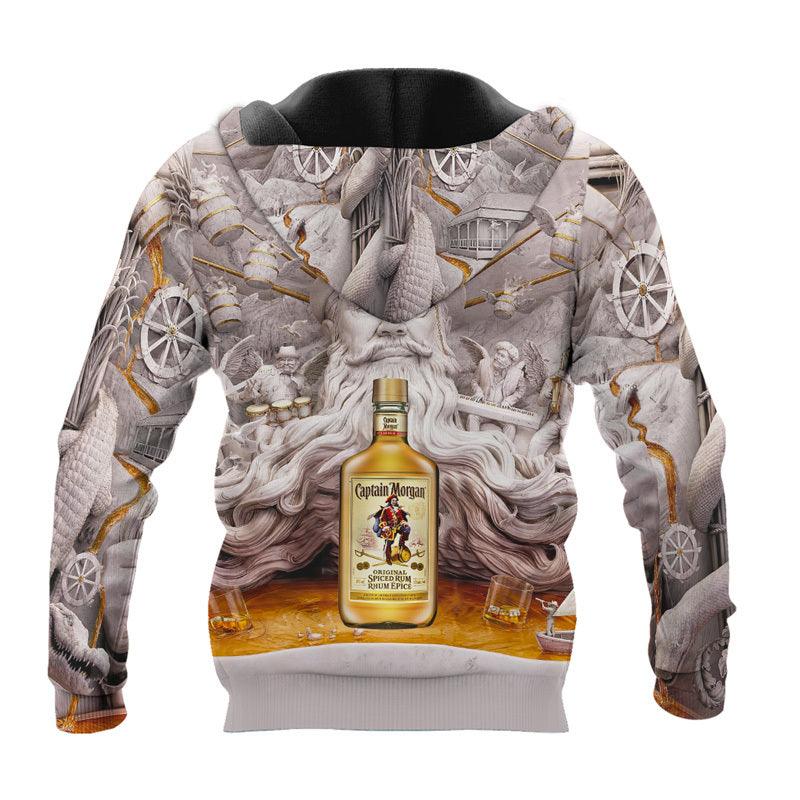 Captain Morgan Rum Renaissance Hoodie & Zip Hoodie