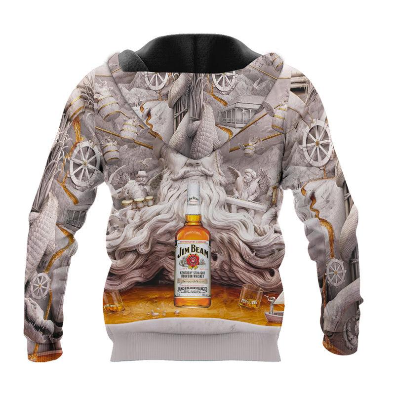 Jim Beam Whiskey Renaissance Hoodie & Zip Hoodie