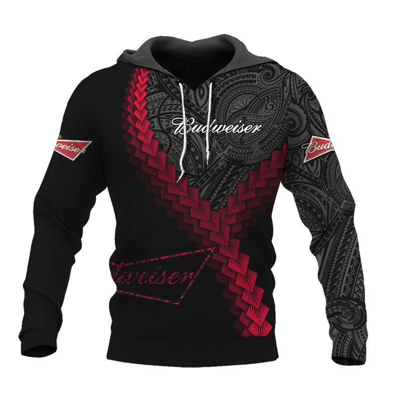 The Budweiser Mandala Hoodie & Zip Hoodie