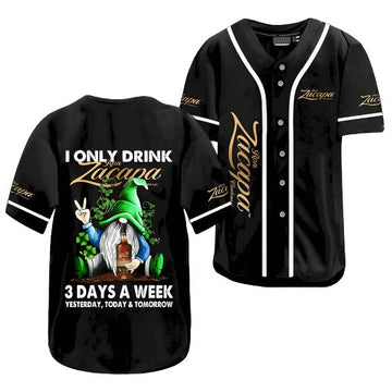 Ron Zacapa Of Gnome Baseball Jersey - Flexiquor.com