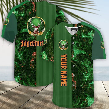 Personalized Jagermeiser Galaxy Mosaic Jersey Shirt - Flexiquor.com