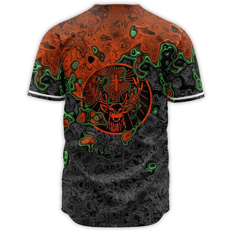 Holographic Colorful Jagermeiser Baseball Jersey - Flexiquor.com