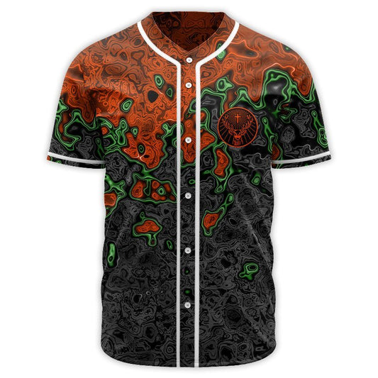 Holographic Colorful Jagermeiser Baseball Jersey - Flexiquor.com