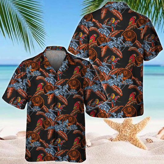 Jagermeister Parrot Hawaiian Shirt