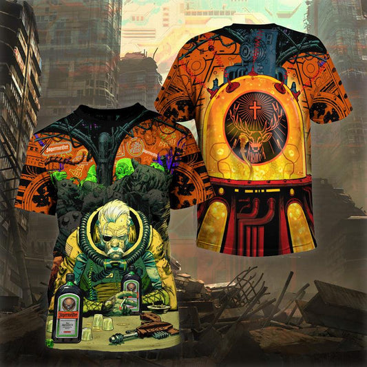 The Old Man Of Fear Agent Drink Jagermeister T-Shirt
