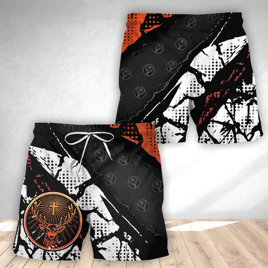 Halftone Jagermeister Swim Trunks - Flexiquor.com