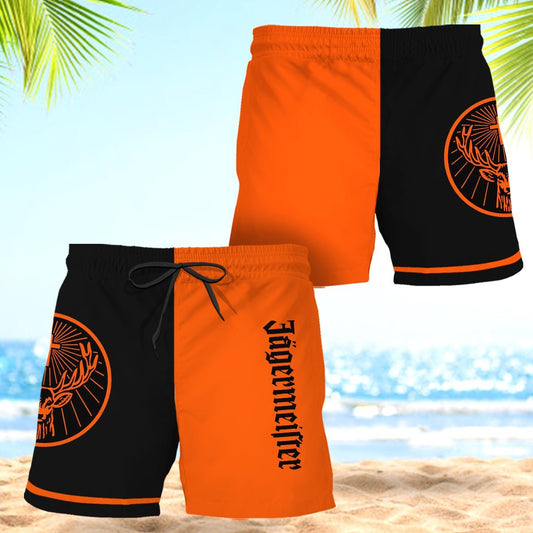 Jagermeister Basic Colorful Swim Trunks - Flexiquor.com