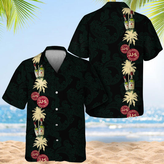 Jameson Stripe Hawaiian Shirt