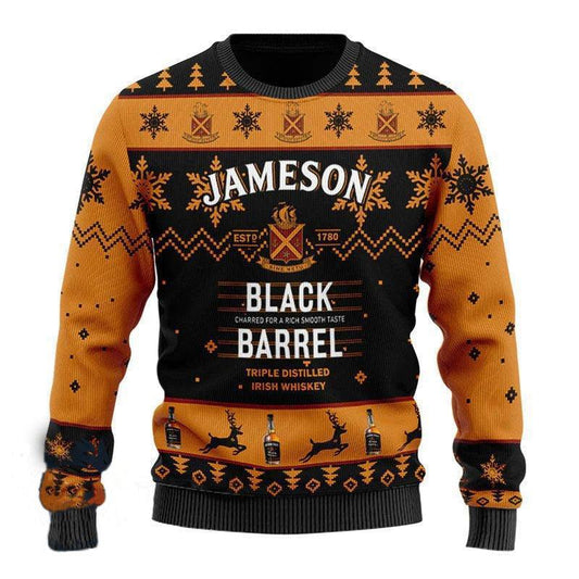 Jameson Black Barrel Whiskey Sweater