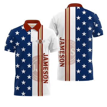 Jameson Fourth Of July Polo Shirt - Flexiquor.com