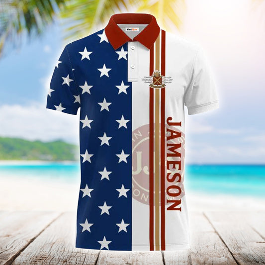 Jameson Fourth Of July Polo Shirt - Flexiquor.com