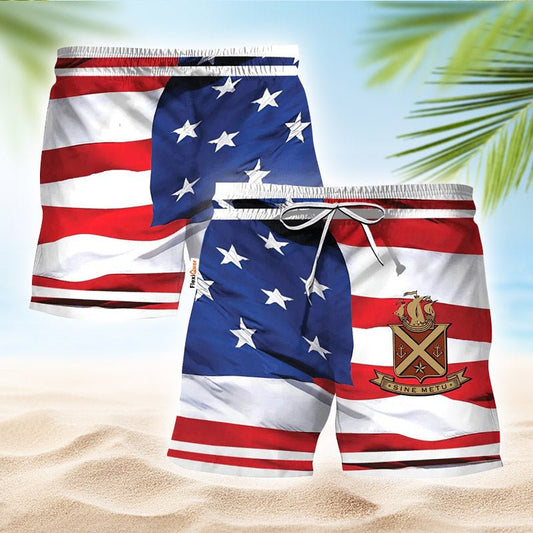 Jameson Fourth Of July Swim Trunks - Flexiquor.com