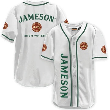 Jameson White Baseball Jersey - Flexiquor.com