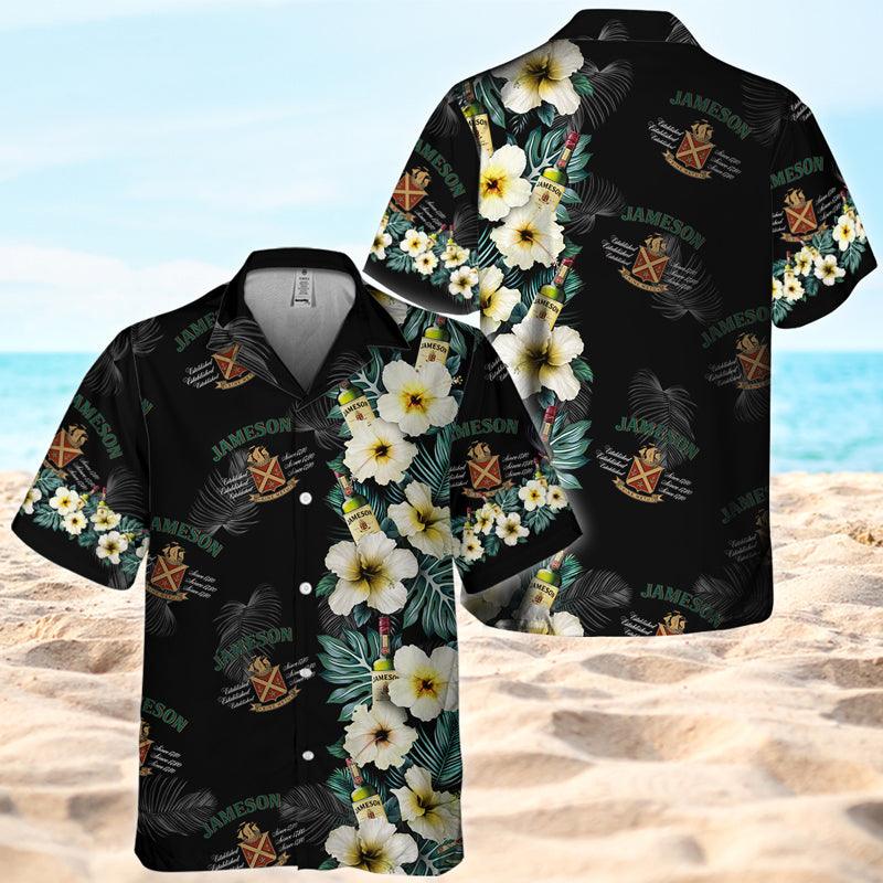 Jameson Half Flower Side Hawaiian Shirt