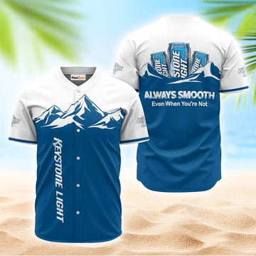Keystone Light Always Smooth Even When You're Not Jersey Shirt - Flexiquor.com