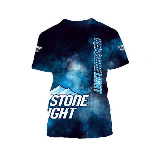 Keystone Light Colorful Smoke T-Shirt