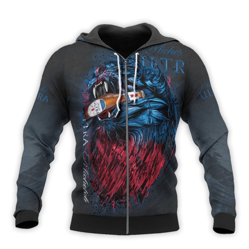 The Roaring Lion Michelob ULTRA Hoodie & Zip Hoodie - Flexiquor.com