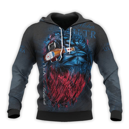 The Roaring Lion Michelob ULTRA Hoodie & Zip Hoodie - Flexiquor.com