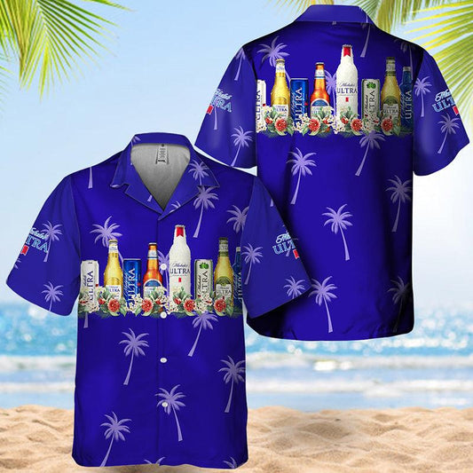 Michelob Ultra Collection Hawaiian Shirt