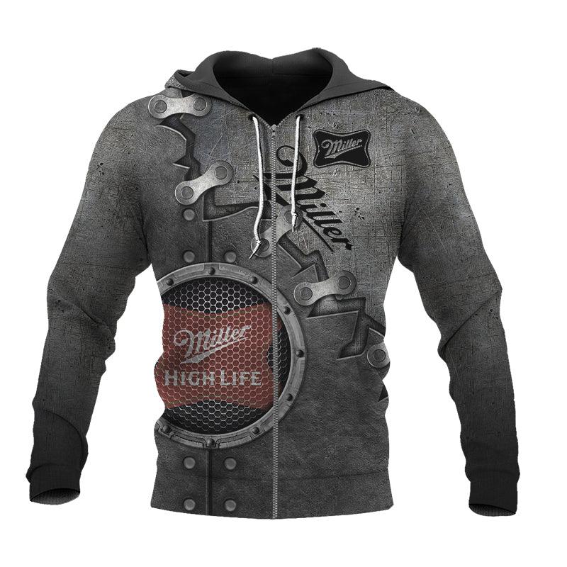 Miller High Life Mechanical Hoodie & Zip Hoodie