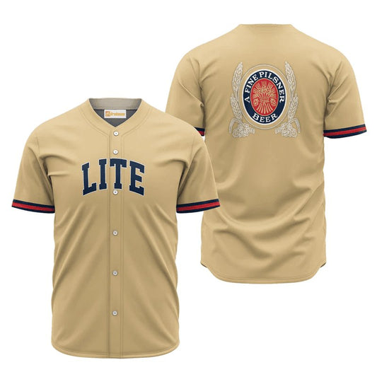 Miller Lite Gold Basic Jersey Shirt - Flexiquor.com