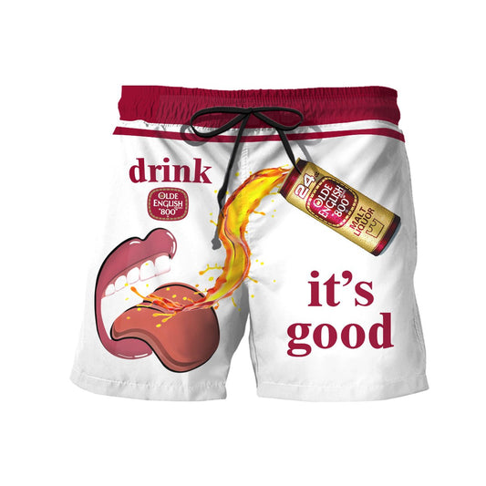 Drink Olde English Swim Trunks - Flexiquor.com