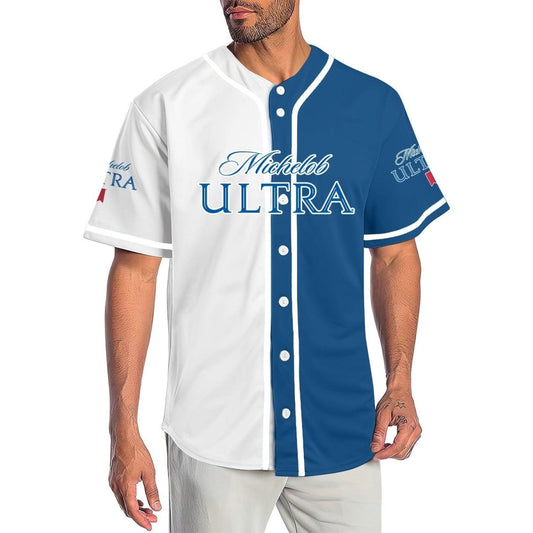 Personalized Basic Michelob Ultra Baseball Jersey - Flexiquor.com