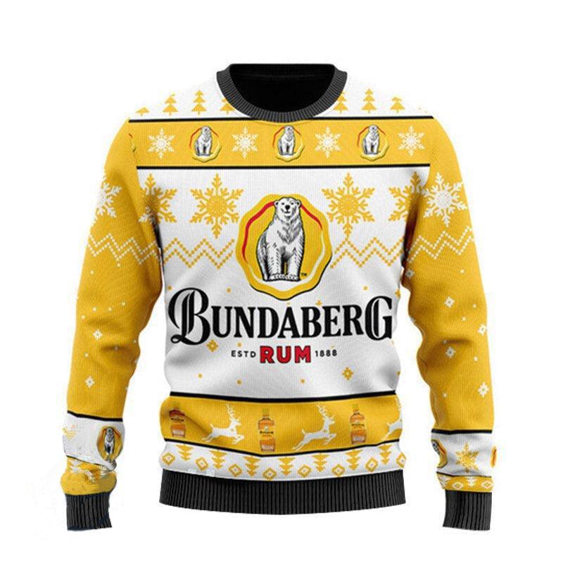 Personalized Bundaberg Rum Christmas Sweater