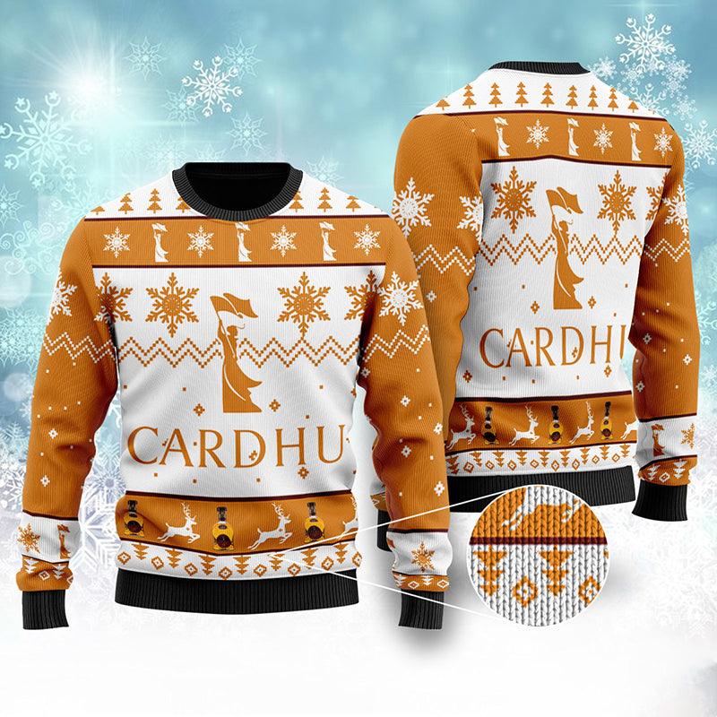 Personalized Cardhu Whiskey Ugly Sweater