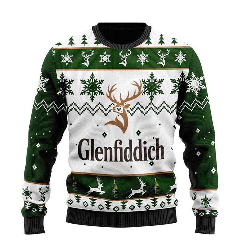 Personalized Glenfiddich Whisky Christmas Sweater