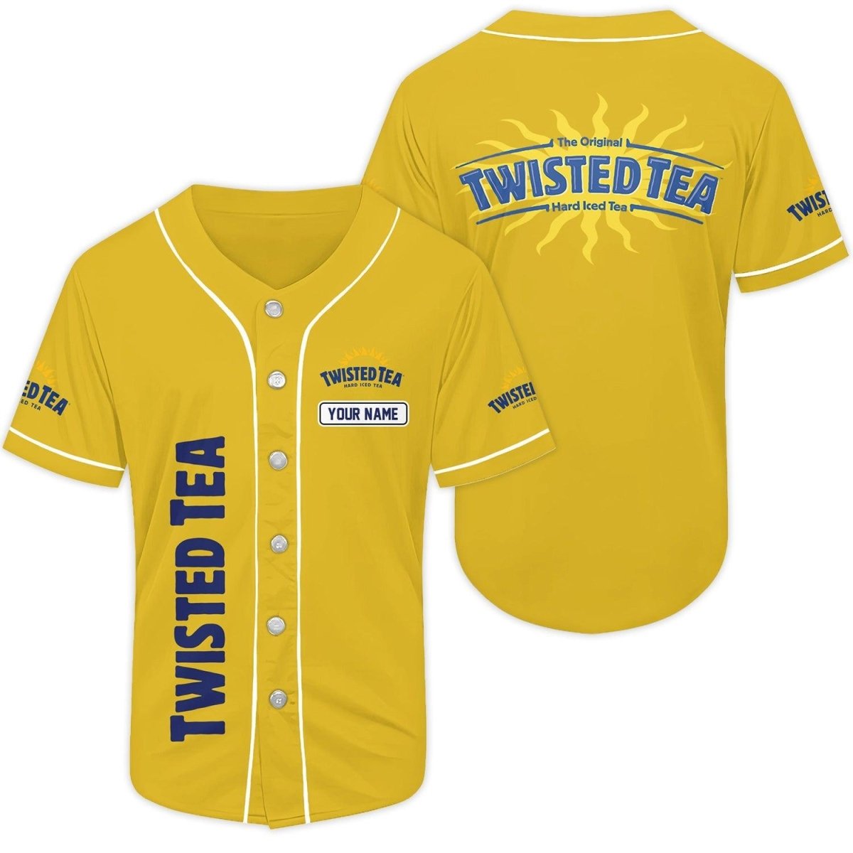 Personalized Vintage Multicolor Twisted Tea Baseball Jersey - Flexiquor.com