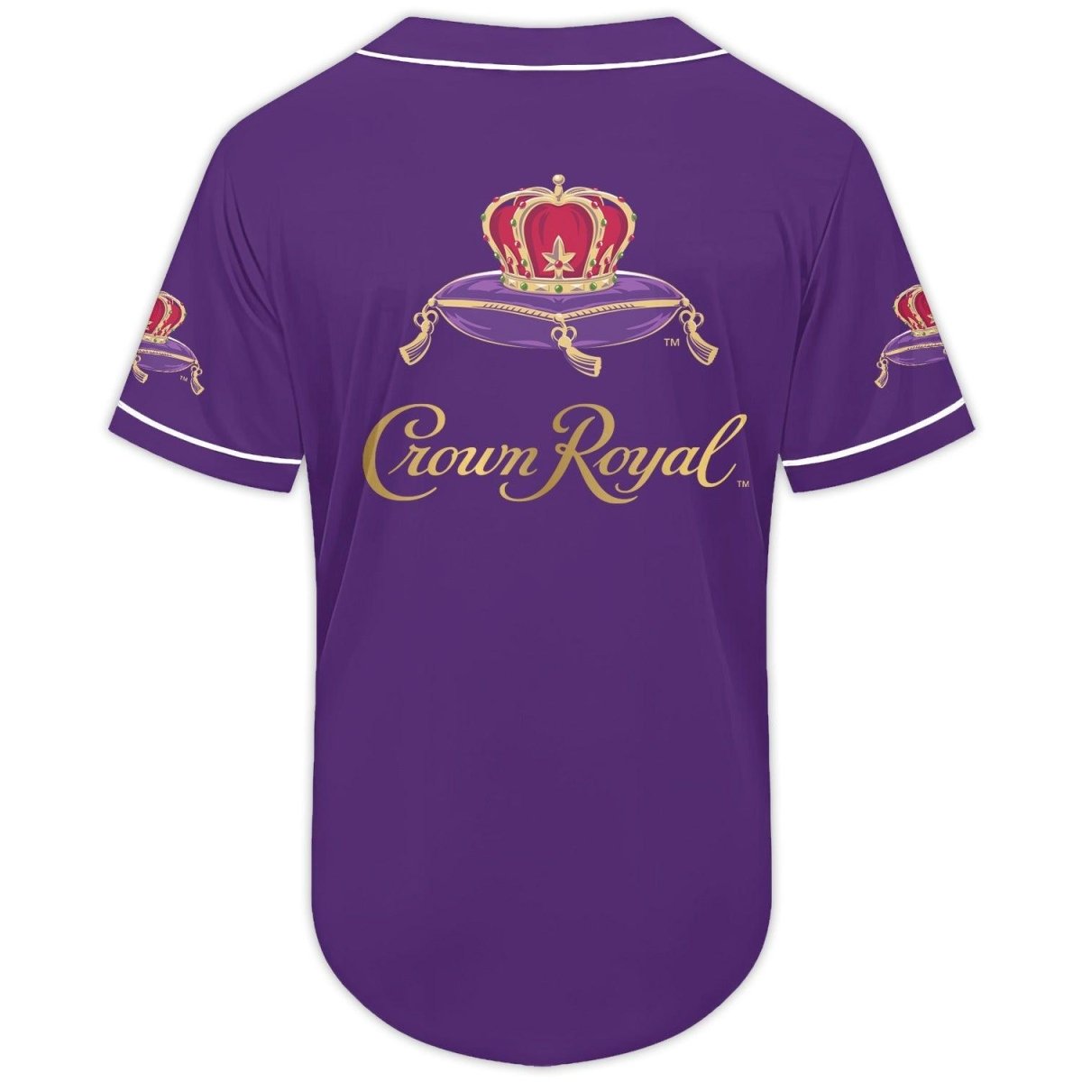 Purple Crown Royal Baseball Jersey - Flexiquor.com