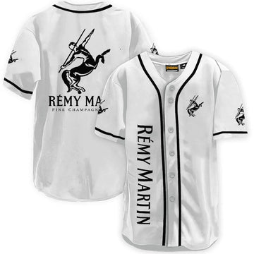 Remy Martin White Baseball Jersey - Flexiquor.com