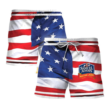 Samuel Adams Fourth Of July Swim Trunks - Flexiquor.com