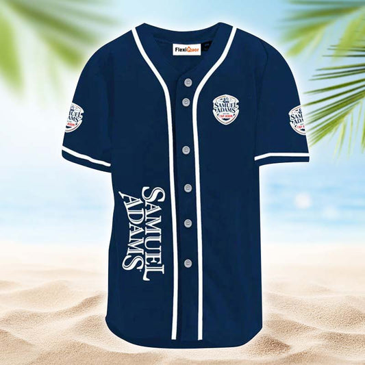 Samuel Adams Live Like A King Baseball Jersey - Flexiquor.com