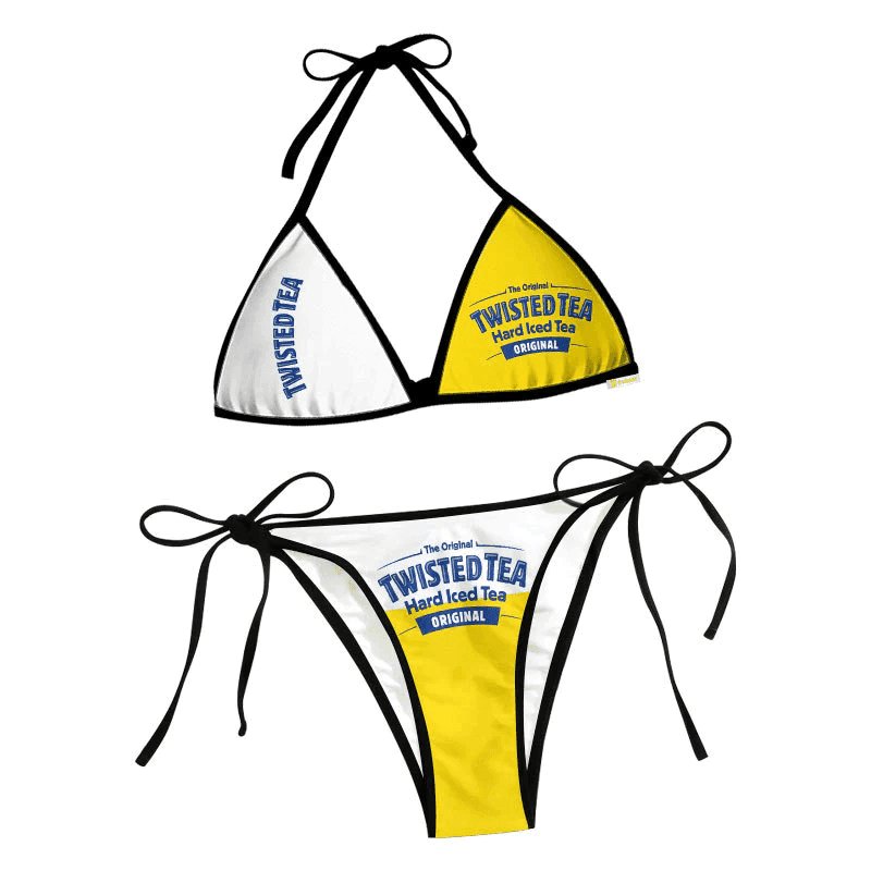 Twisted Tea Basic Triangle Bikini - Flexiquor.com