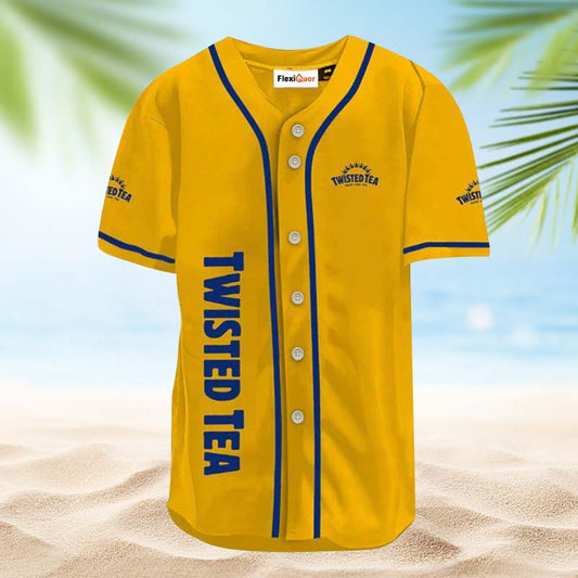 Twisted Tea Live Like A King Baseball Jersey - Flexiquor.com